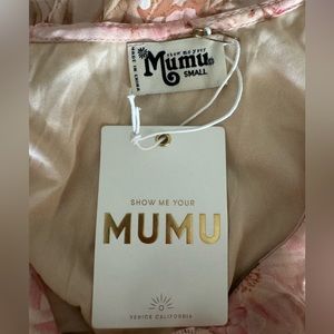 Show me your mumu ruffled wrap floral dress